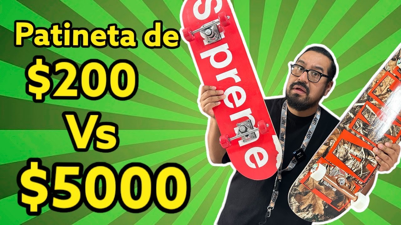Patineta chafa vs profesional