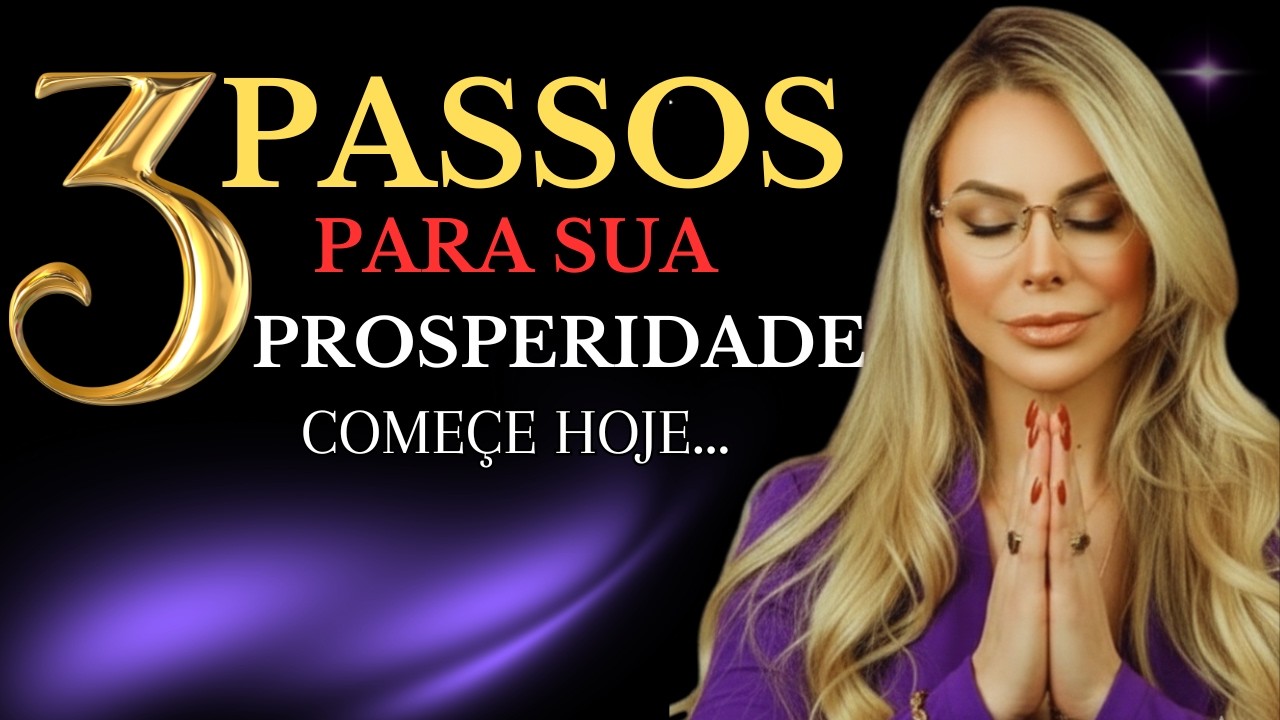 3 PASSOS de ELAINE OURIVES para SAIR da ESCASSEZ e ACESSAR a PROSPERIDADE IMEDIATA!
