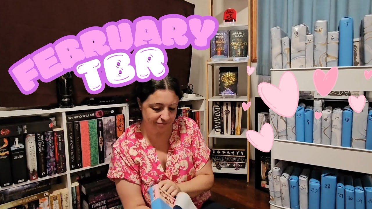 February TBR (wrapped books)