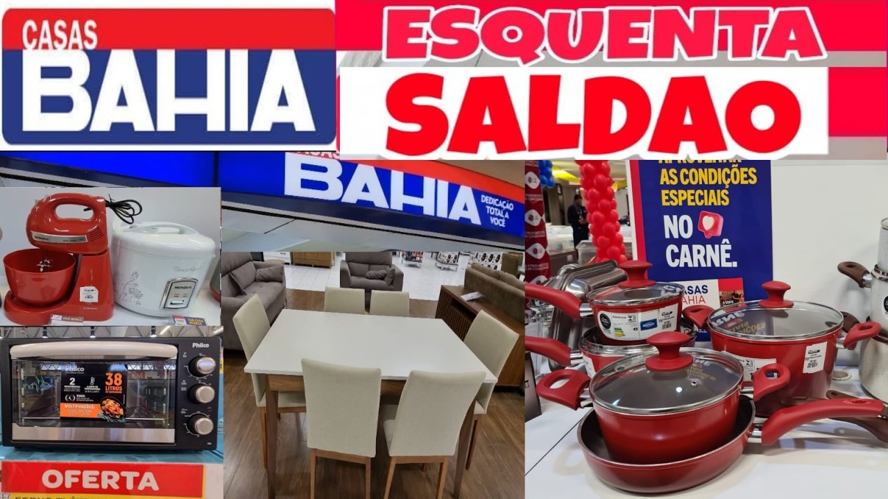 CASAS BAHIA - ACHADOS EM OFERTAS PARA O LAR - SOFÁS PROMOÇÃO PARA COZINHAS e DESCONTOS CASA BAHIA