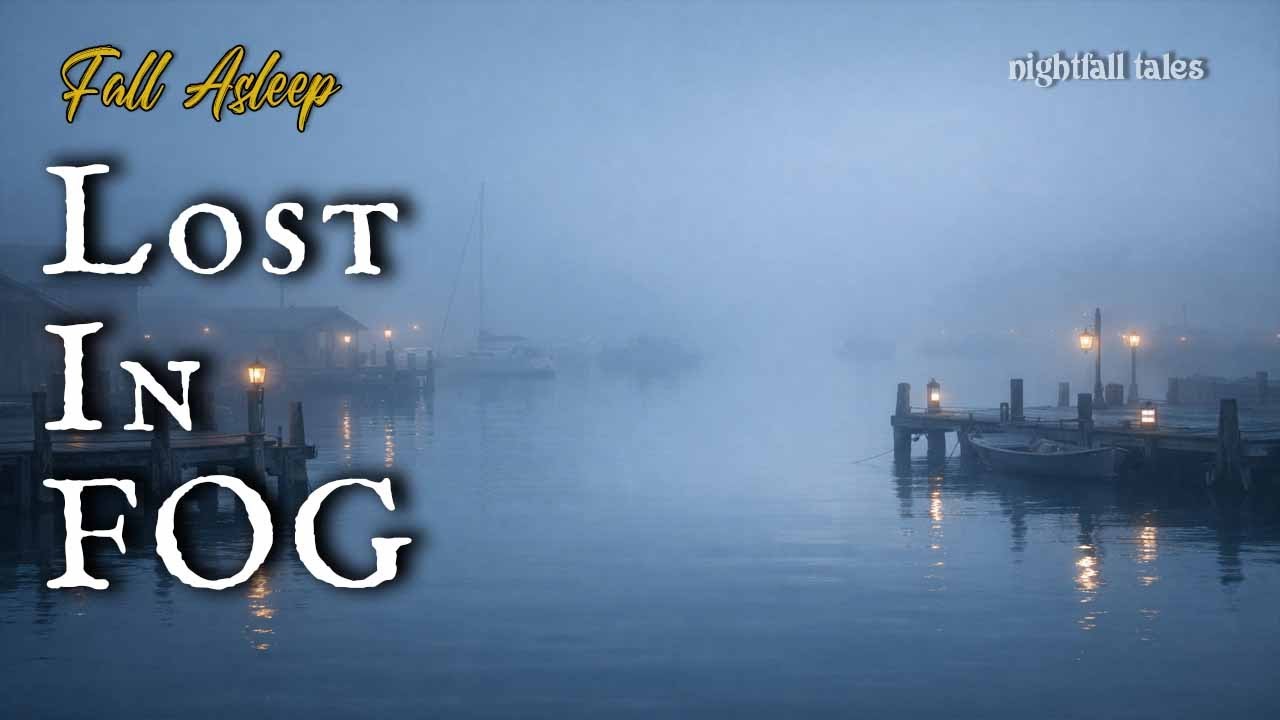 Fall Asleep to the Harbor Wrapped in Fog | Slow Night Ambience | ASMR Story