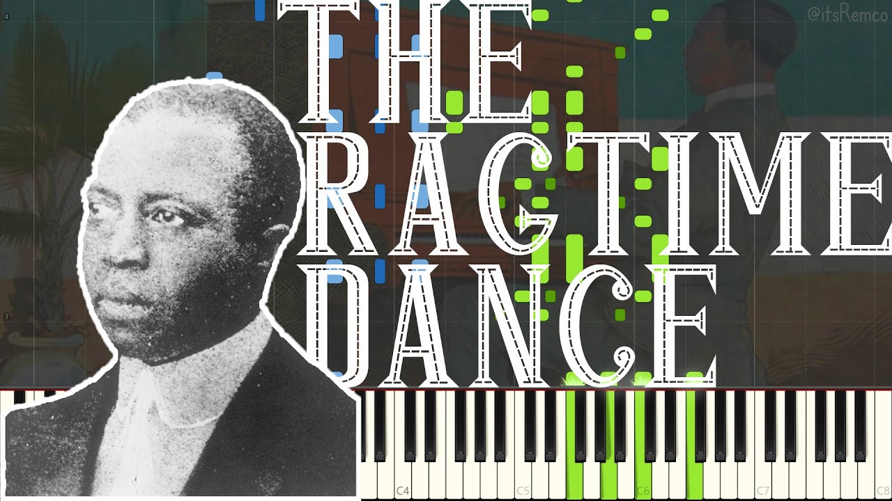 Scott Joplin - The Ragtime Dance 1906 (Ragtime Piano Synthesia + metronome)