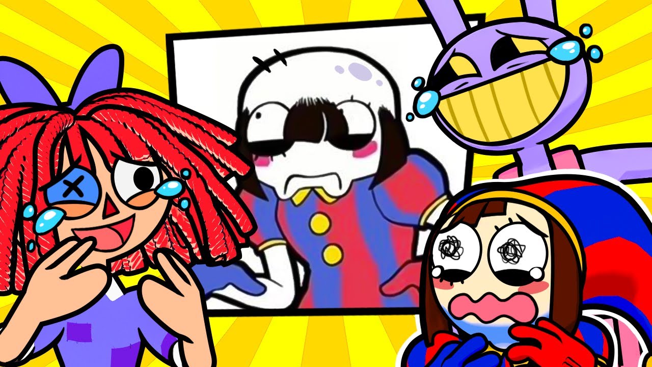 Ragatha, Jax e Pomni REAGEM As MELHORES ARTES de The Amazing Digital Circus Vr