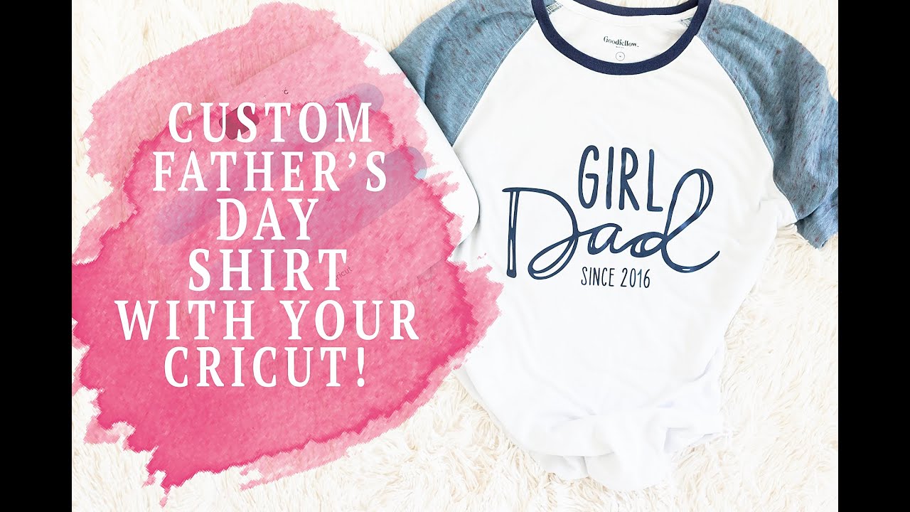 CRICUT FATHER'S DAY SHIRT : HOW TO PERSONALIZE A SHIRT IN CRICUT DESIGN SPACE!