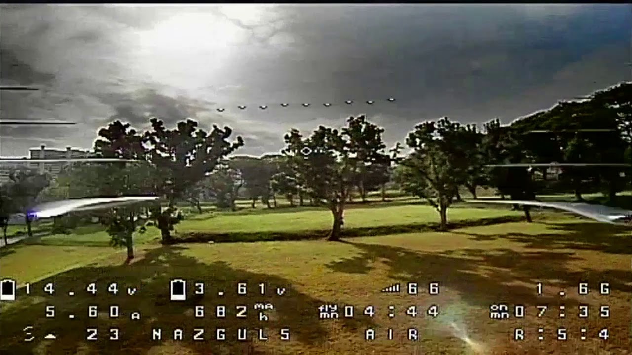 Nazgul5  - Testing the CADDX Ratel FPV camera 1.66mm and 2.1mm.