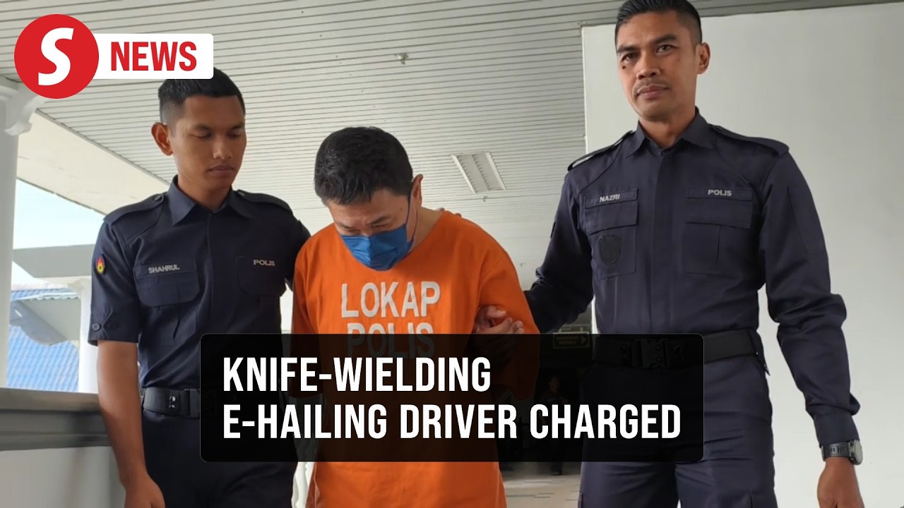 E-hailing driver claims trial to knife possession, frightening woman at parking lot