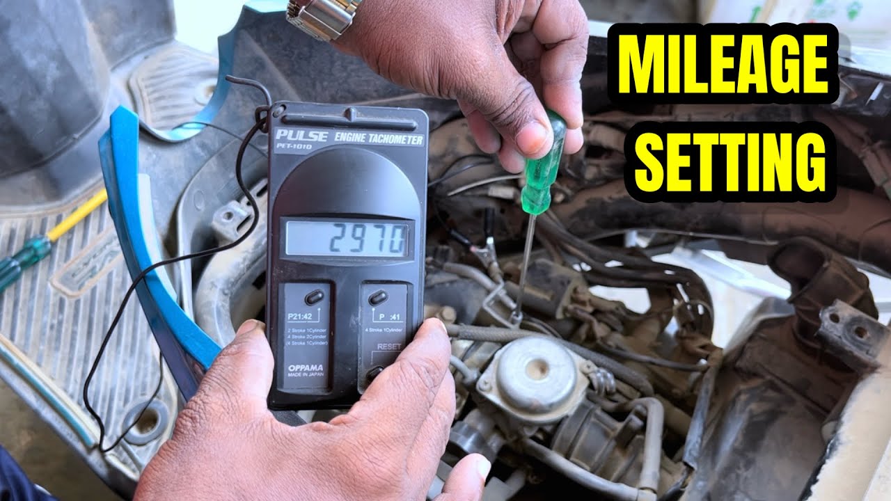 Scotty Ka Mileage Setting ऐसे करें Yamaha Ray QASIM AUTO