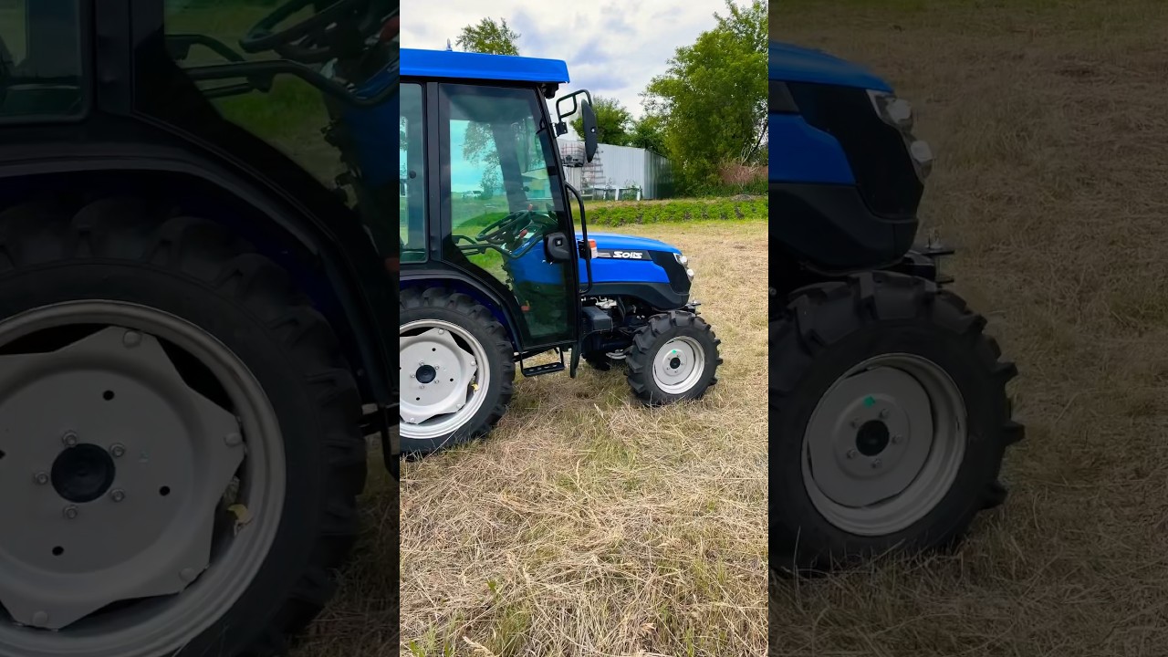 ТРАКТОР СОЛИС SOLIS ЛУЧШИЙ МИНИК С КАБИНОЙ подпишись #трактор #agro #mtz #мульчер