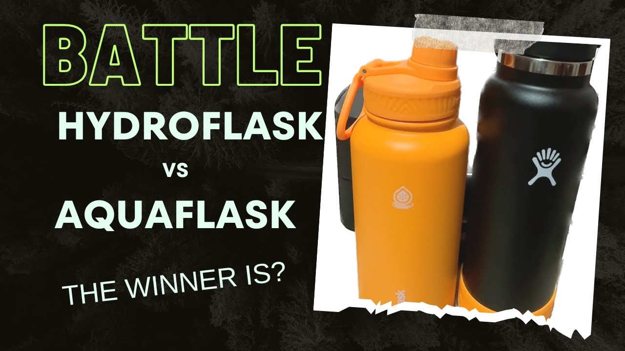 HYDROFLASK vs AQUAFLASK TEST | MAECAN