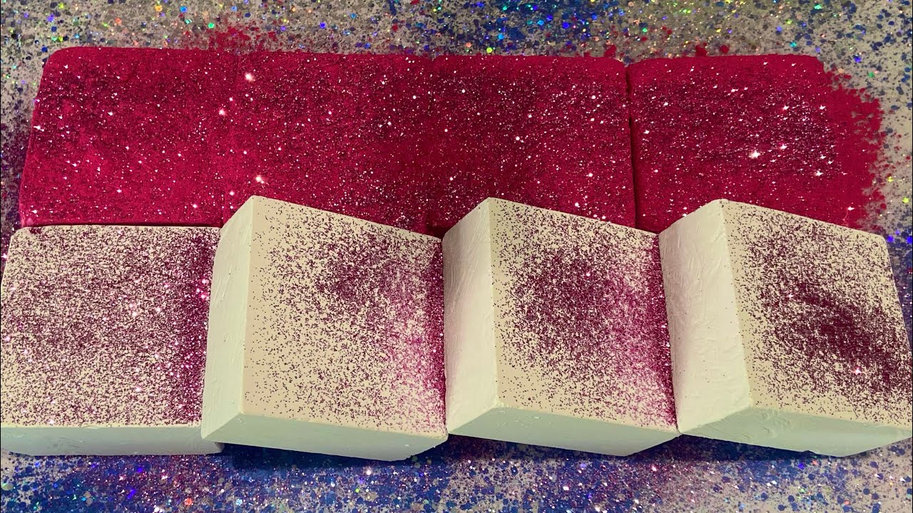 Crunchy, Dyed & Plain Jane Nexo | ASMR | Gym Chalk | Oddly Satisfying | 131