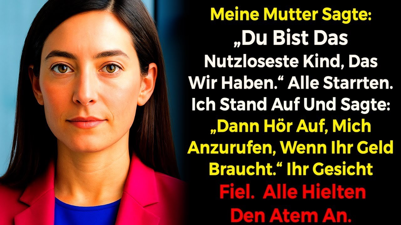 Meine Mutter Sagte „Du Bist Das Nutzloseste Kind“ Beim Weihnachtsessen — Also Antwortete Ich…