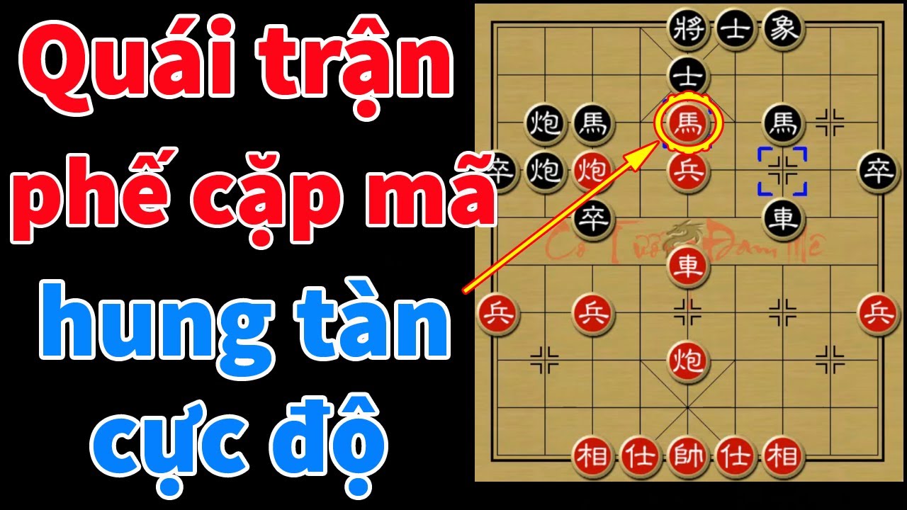 Cậu bé trước nhà vô địch cờ tướng Trung Quốc dám phế cả cặp mã ???