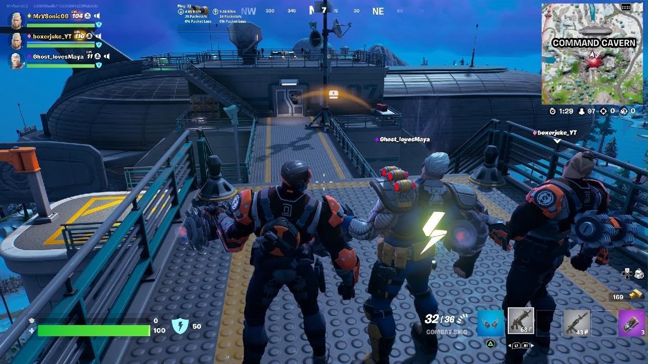 Fortnite Perfect timing: Cyclo Curl