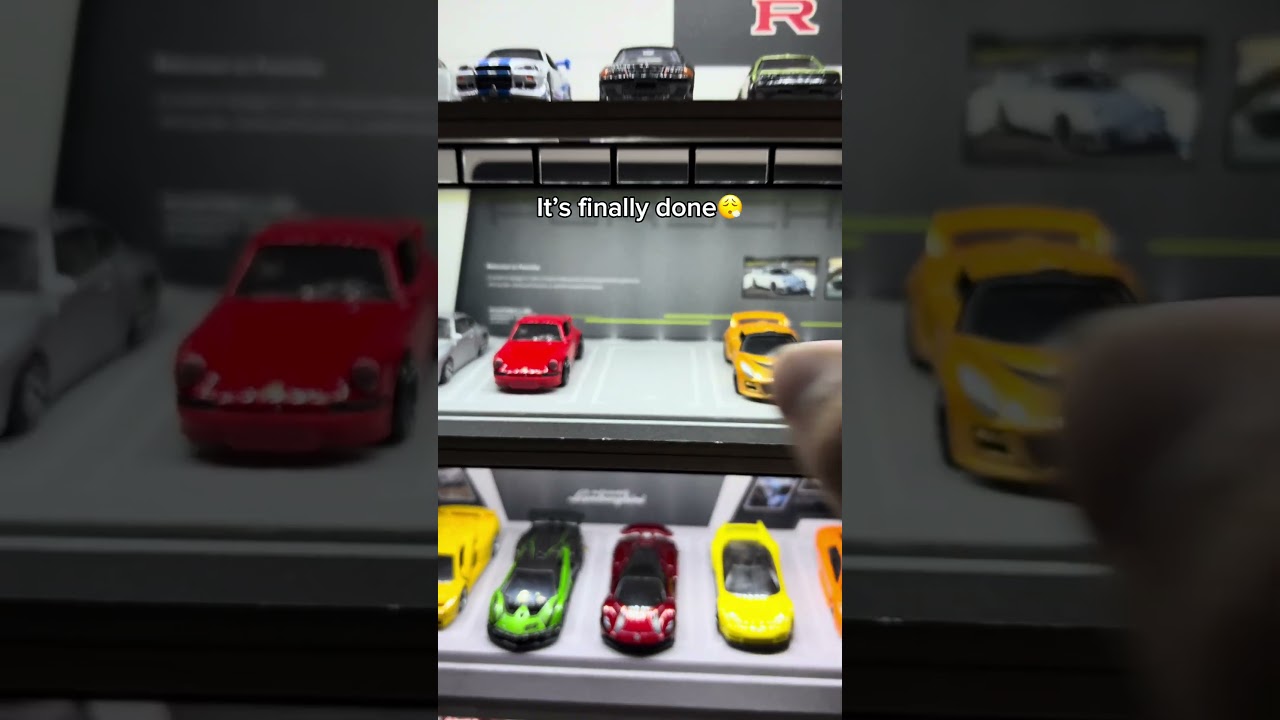 It&rsquo;s perfect now😮&zwj;💨#hotwheels #hotwheelscollector #garage