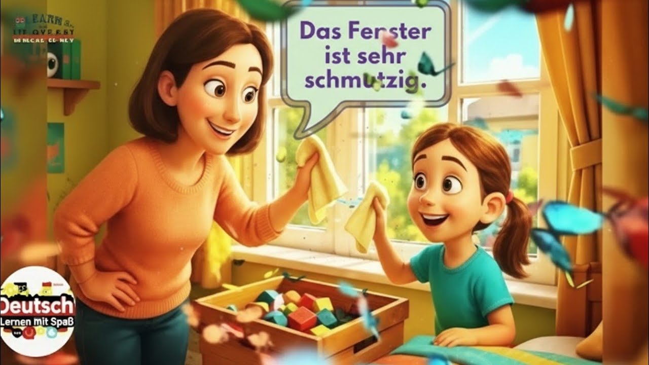🇩🇪 Learn German Through Natural Bedroom Conversations | A1-A2 Level | Learn German😱