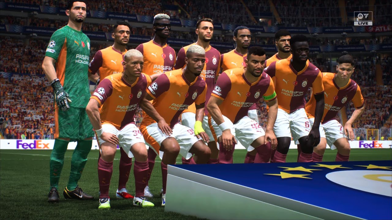 GALATASARAY-ATLETICO MADRID EA SPORTS FC 26 Fifa26 Türkçe Spiker Champions League