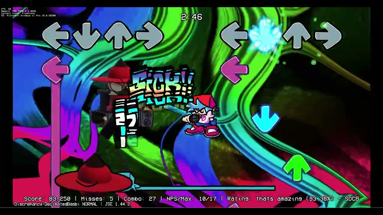 Decimated bambi sprites test
