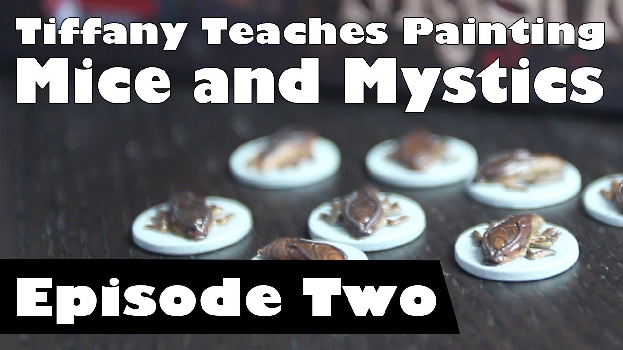 Tiffany Teaches Painting: Mice & Mystics Roaches
