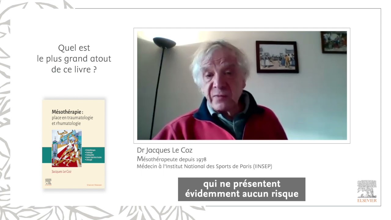 Mésothérapie : place en traumatologie et rhumatologie