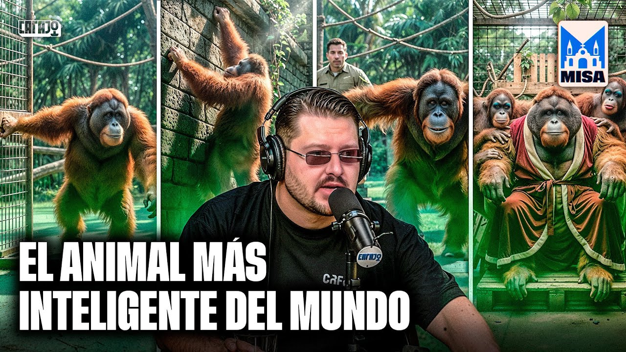 KEN ALLEN: EL ORANGUT&Aacute;N QUE PENSABA COMO UN HUMANO | Cr&oacute;nicas del Gordo Matrix | La Misa de Dan