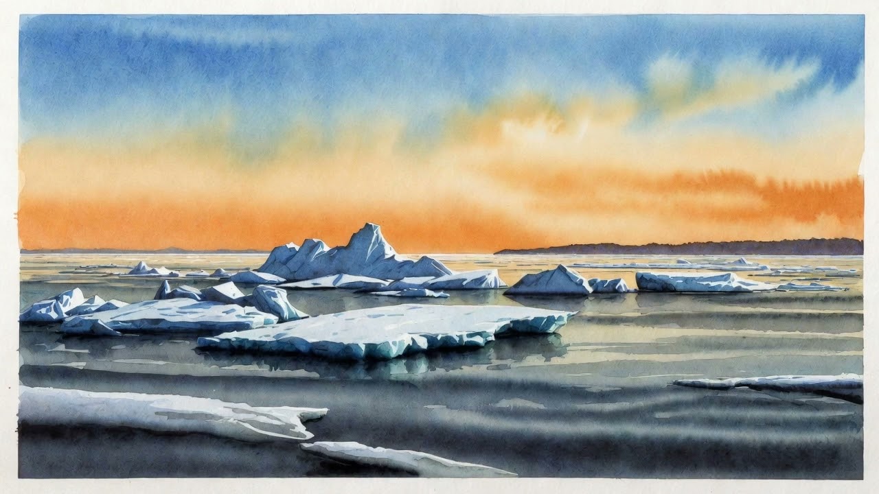 MC. Carolan FROZEN SEA AT DAWN 