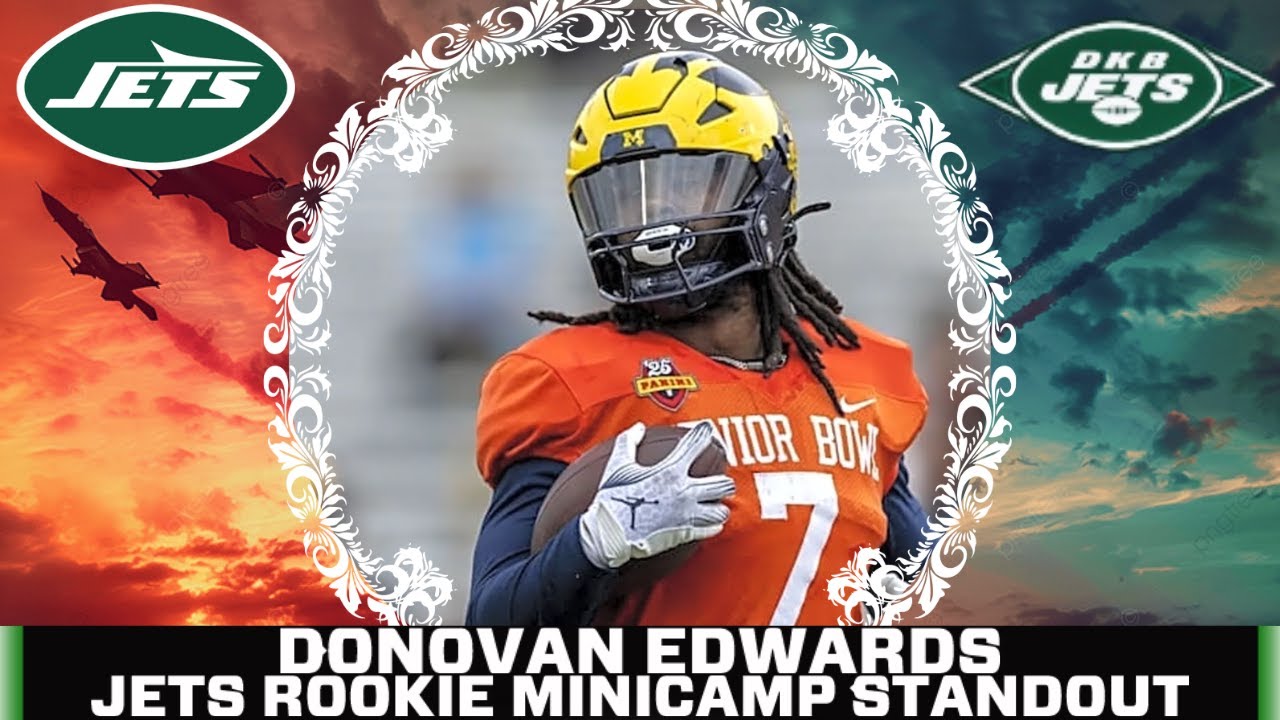 UDFA Donovan Edwards Titled BIGGEST Winner Of Jets Rookie Minicamp