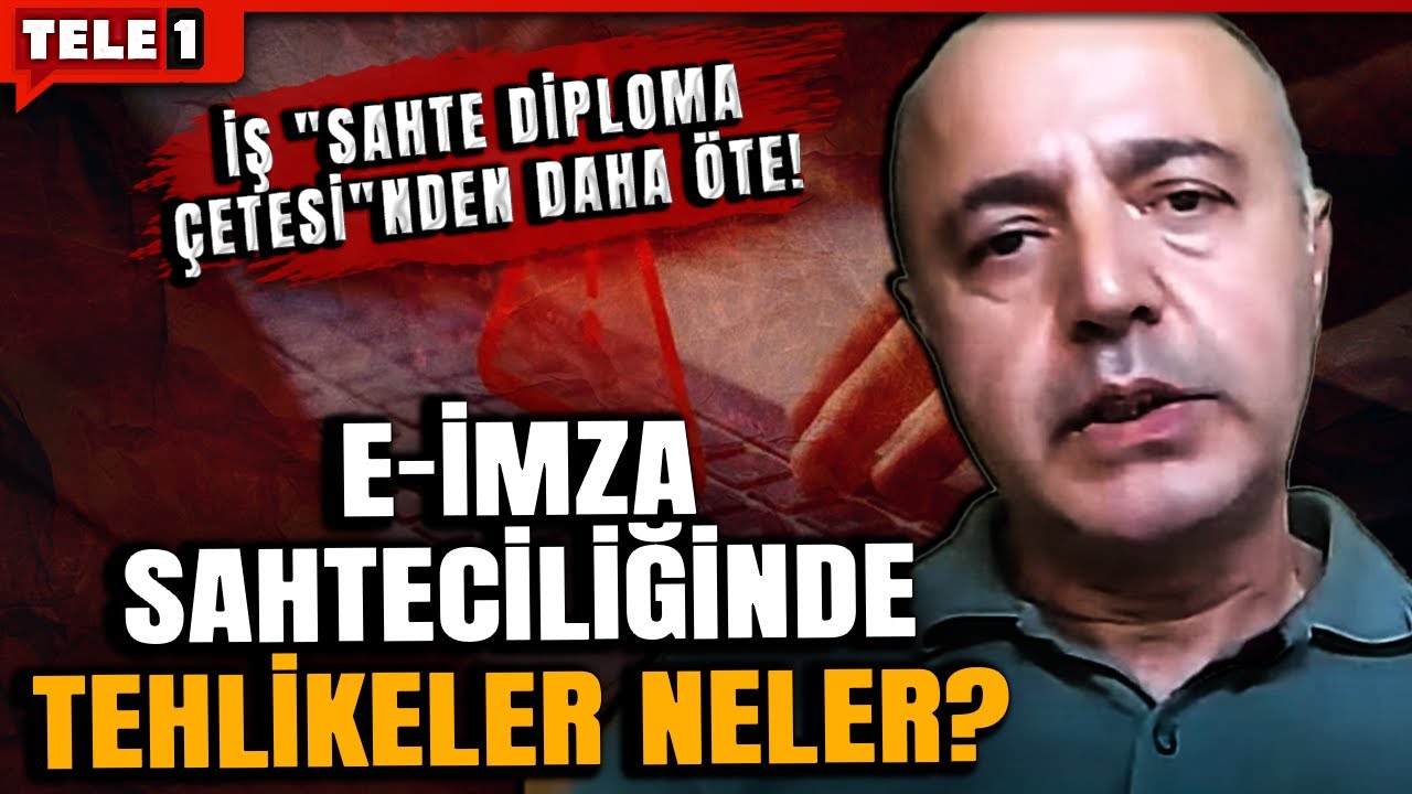 E-İMZA SAHTECİLİĞİNDE TEHLİKE DAHA BÜYÜK! Tuna Tuğcu Anlattı: Maaşlarınızı Kendi Üzerlerine Çekip...