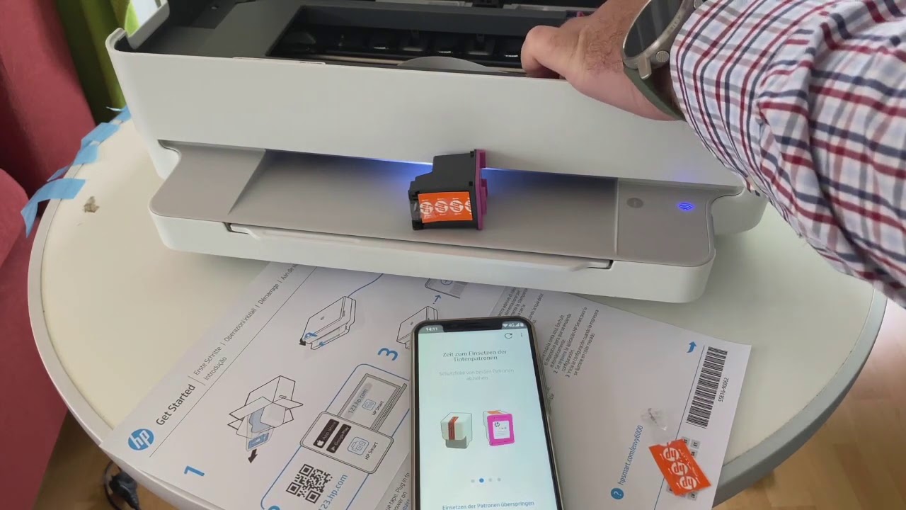 HP-Envy 6020 Unboxing (German)