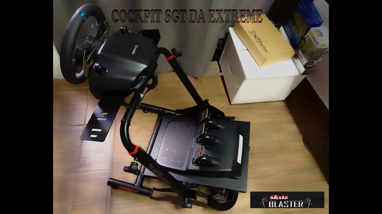 Time Lapse Cockpit Extreme SimRacing SGT e Volante G29