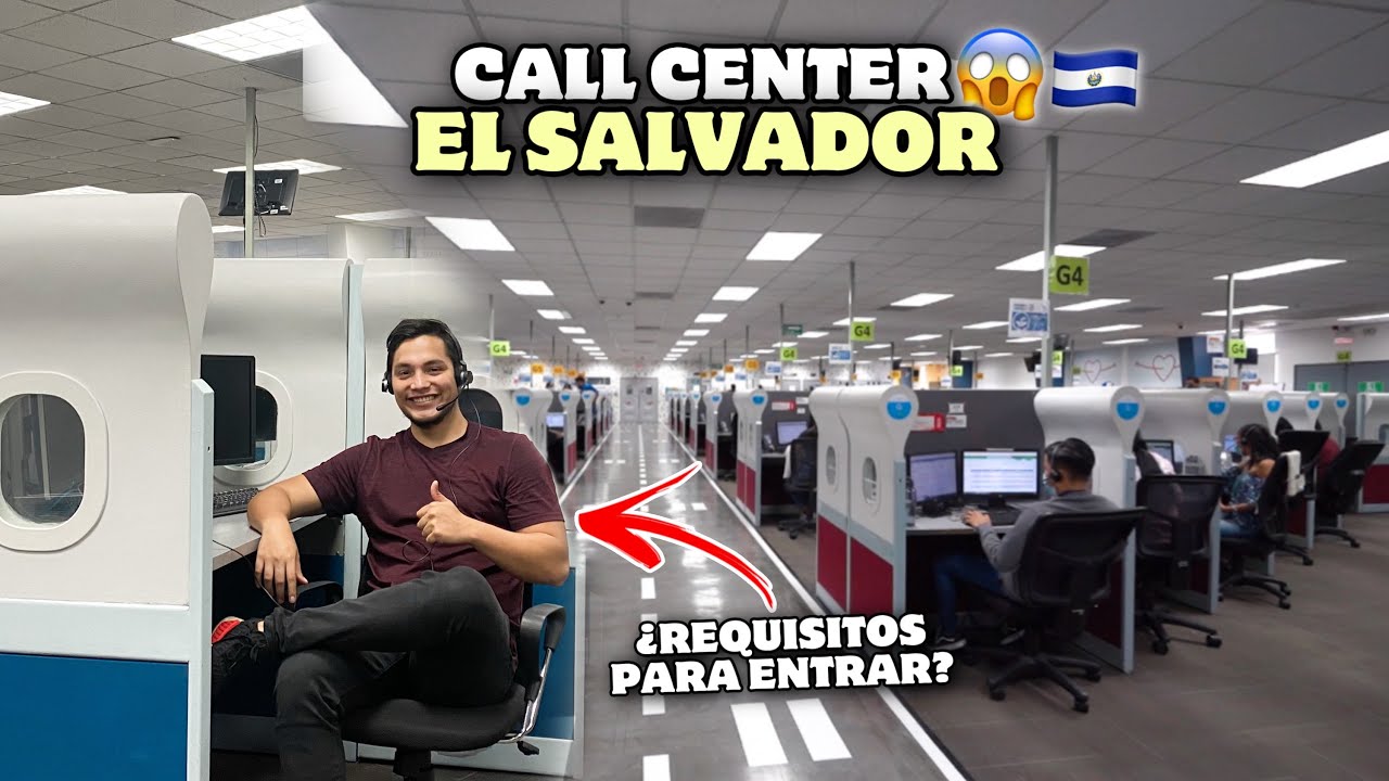 Así es un CALL CENTER por DENTRO en EL SALVADOR 🇸🇻📞