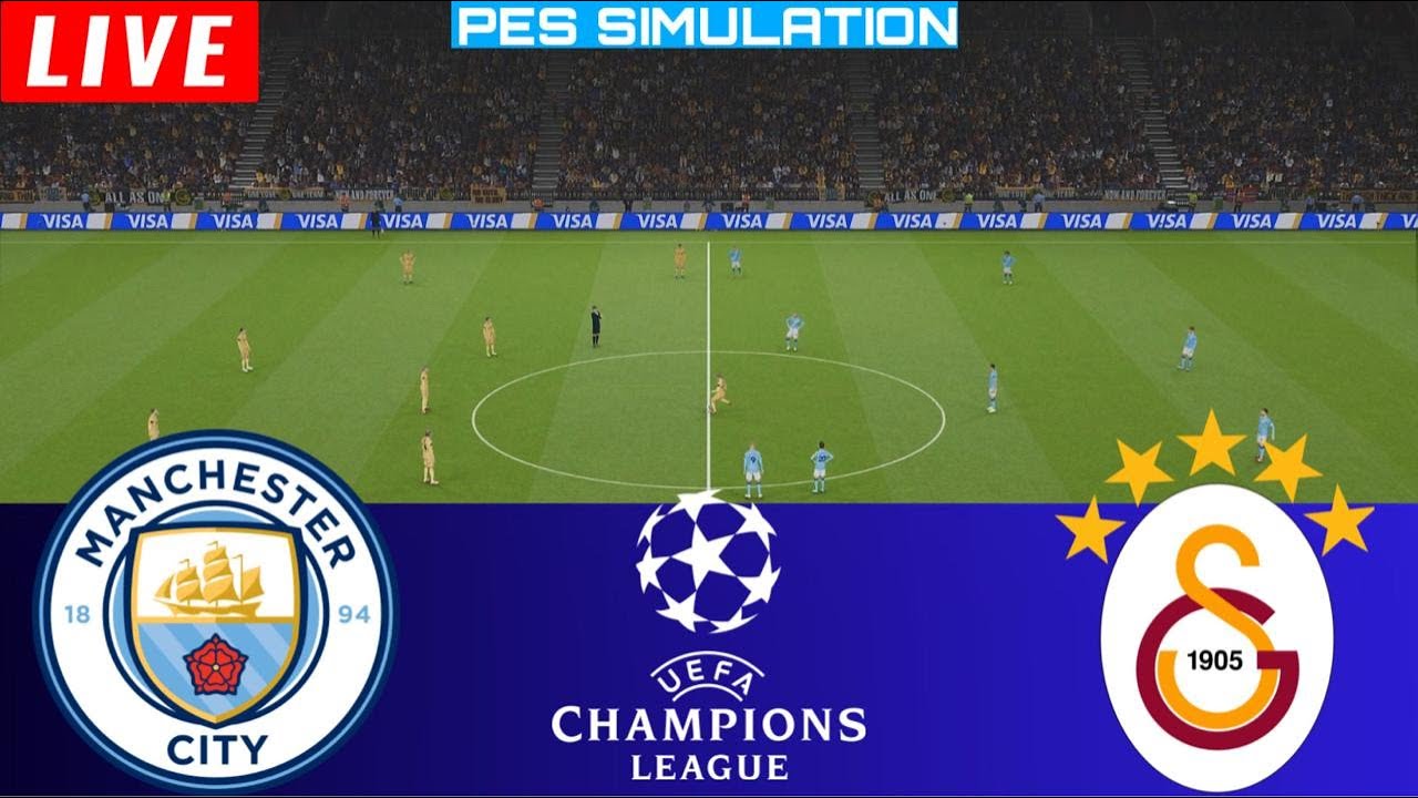 🔴 LIVE: Manchester City vs Galatasaray | UEFA Champions League 2025/26 | PES 21 Gameplay