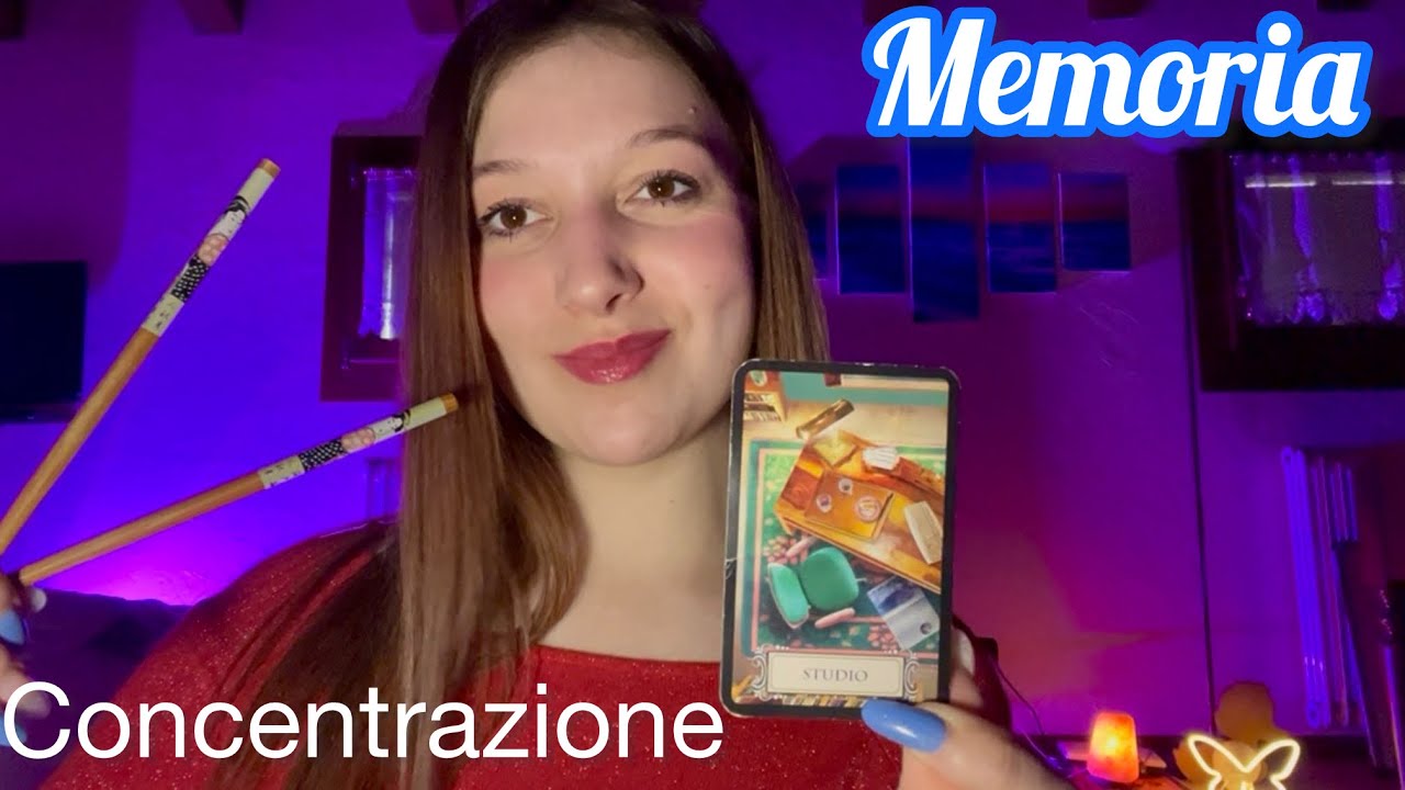 ☀️BEST FAST ASMR PER LA MEMORIA☀️Metto alla PROVA la tua CONCENTRAZIONE e ATTENZIONE ‼️
