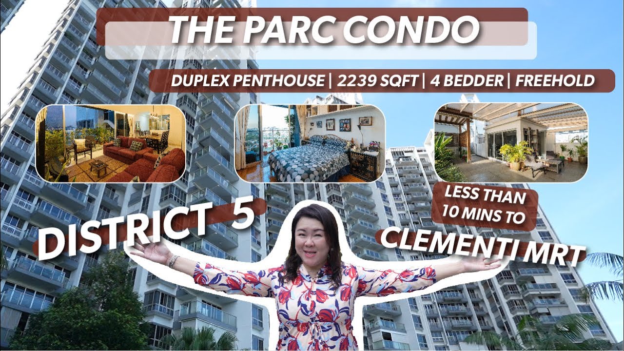 Singapore Condo Property Home Tour - The Parc Condominium