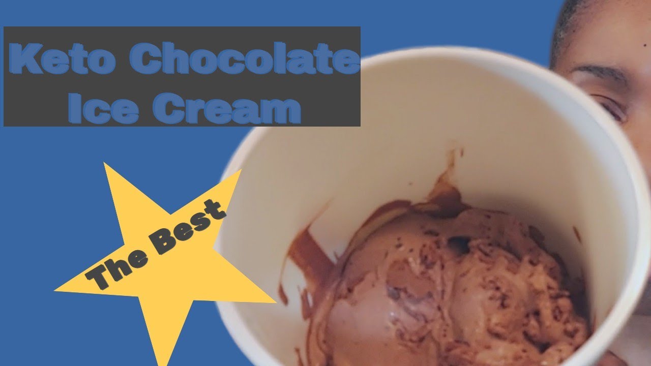 The BEST Homemade Keto Chocolate Ice Cream