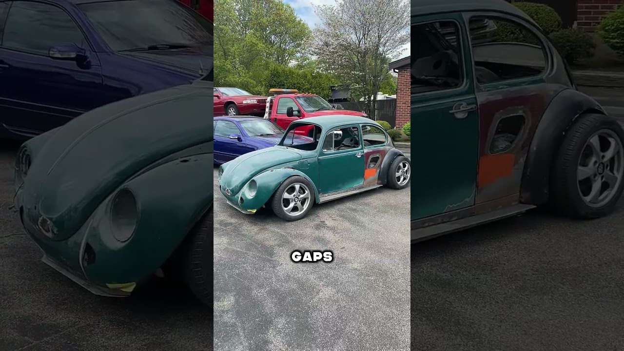 PORSCHE CHASSIS A BEETLE BODY 🤬🤯🚘