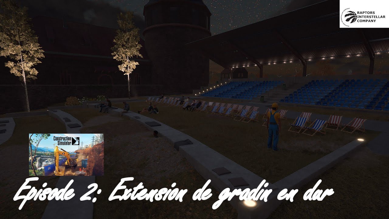CONSTRUCTION SIMULATOR  épisode 32: Scène du chateau