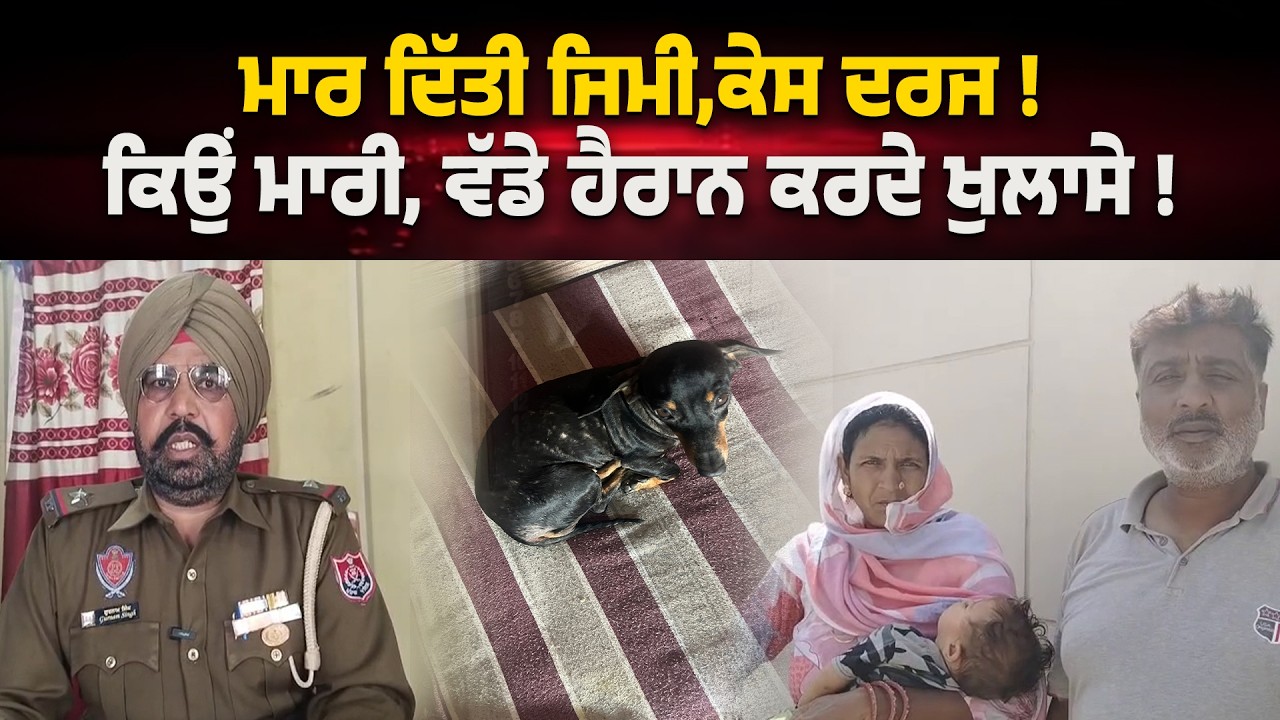 ਮਾਰ ਦਿੱਤੀ ਜਿਮੀ,ਕੇਸ ਹੋਇਆ ਦਰਜ, ਹੋਏ ਹੈਰਾਨ ਕਰਦੇ ਖੁਲਾਸੇ !