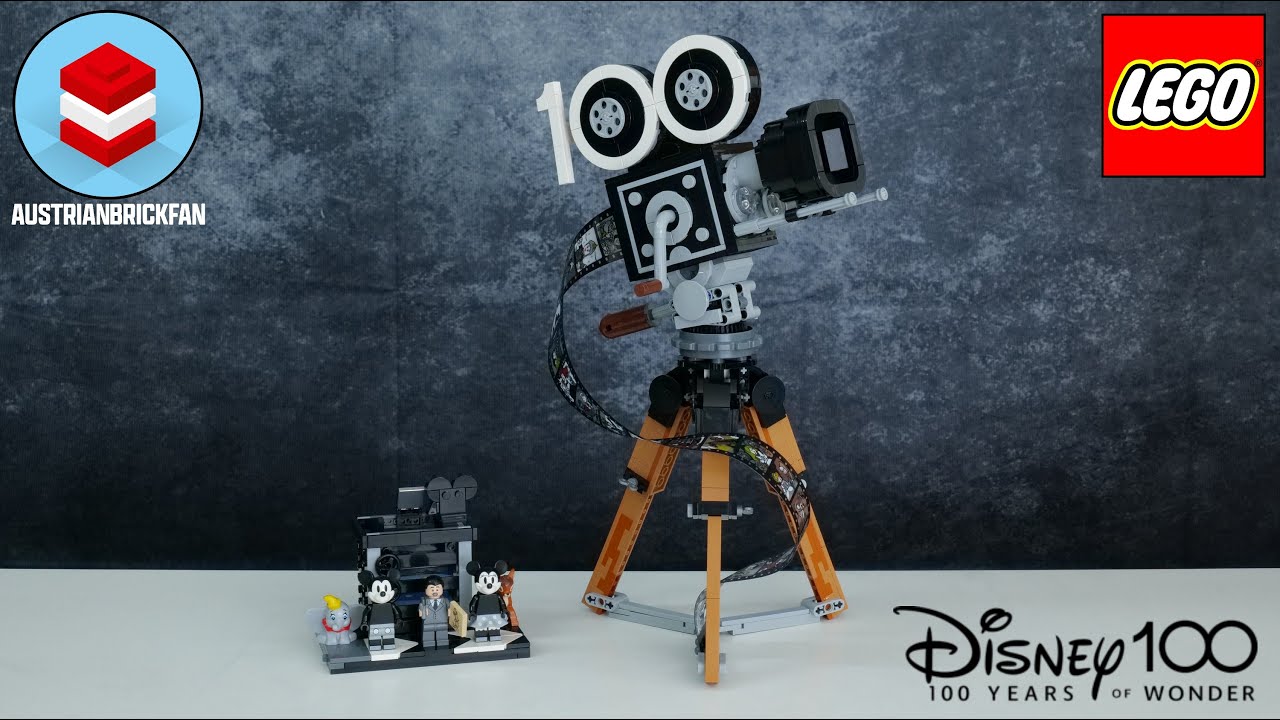 Обзор скоростной сборки камеры Walt Disney Tribute LEGO Disney 43230