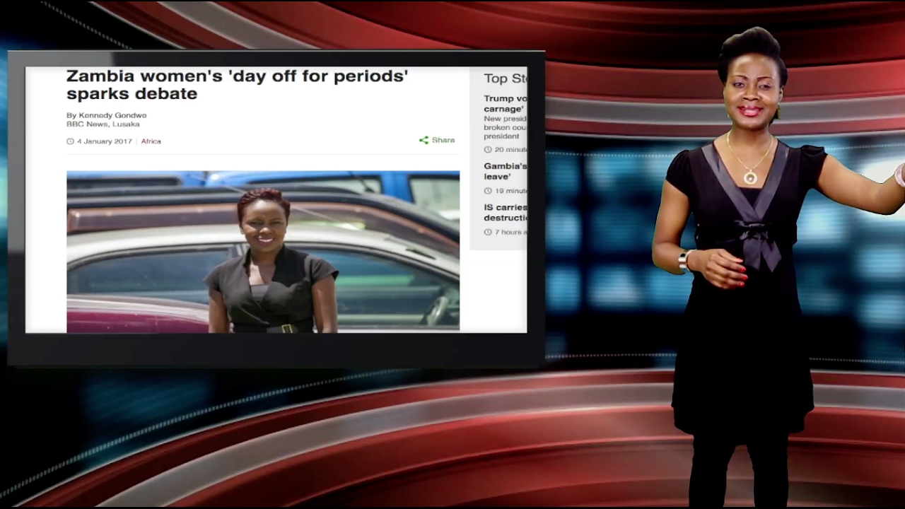 Zambia Gives Women A Day Off A Month As Menstruation Holiday