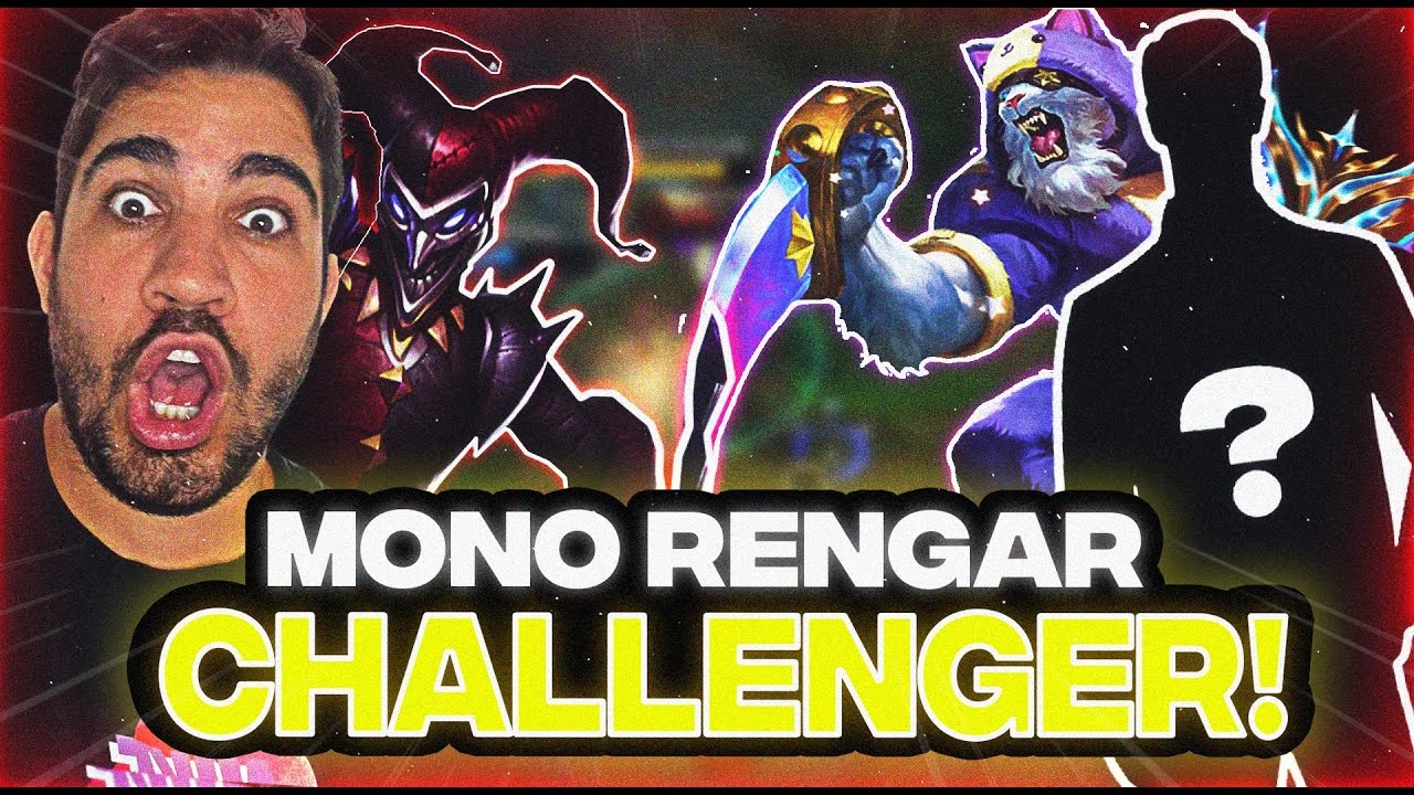 CAI CONTRA UM MONO RENGAR CHALENGER NO NA!!!!!