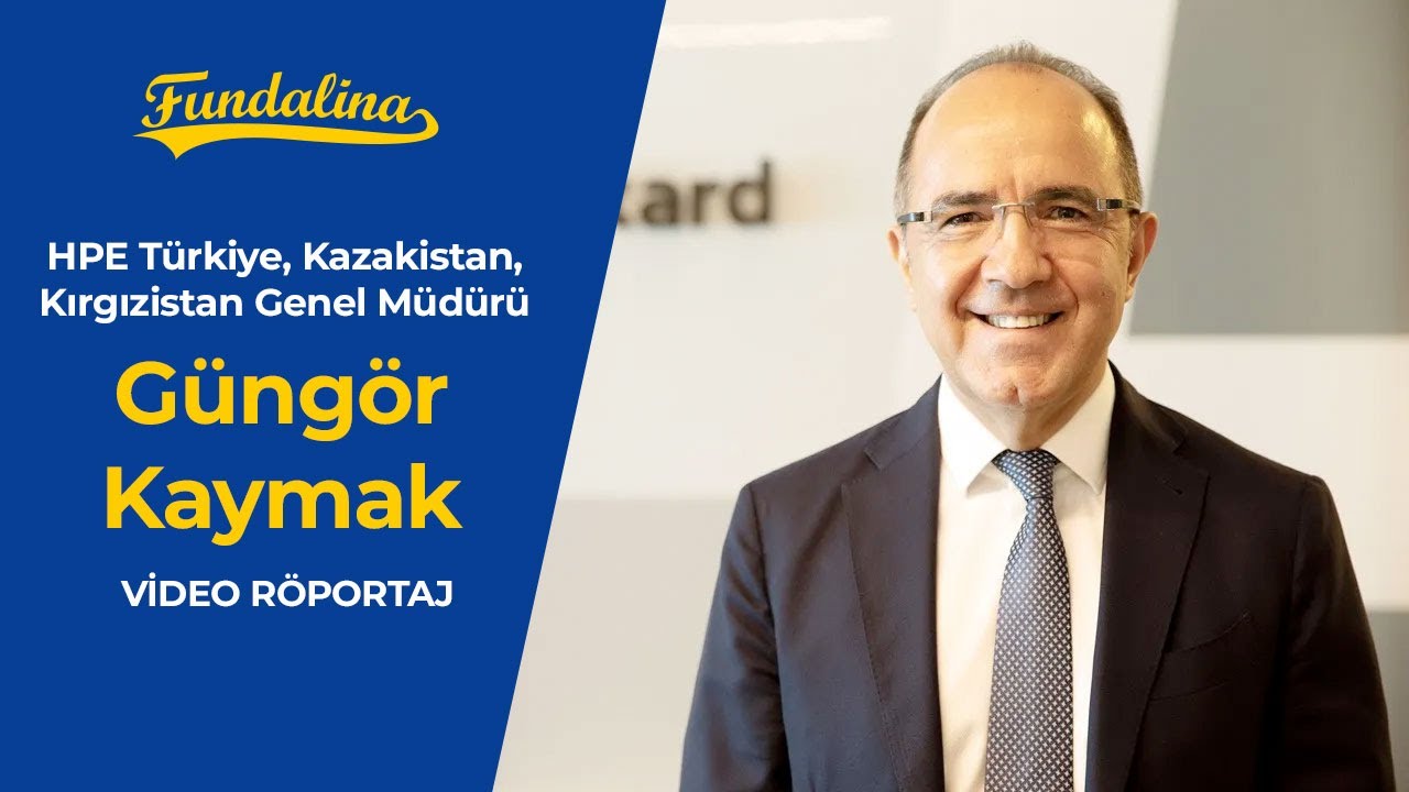HPE Türkiye, Kazakistan, Kırgızistan Genel Müdürü Güngör Kaymak Video Röportajı
