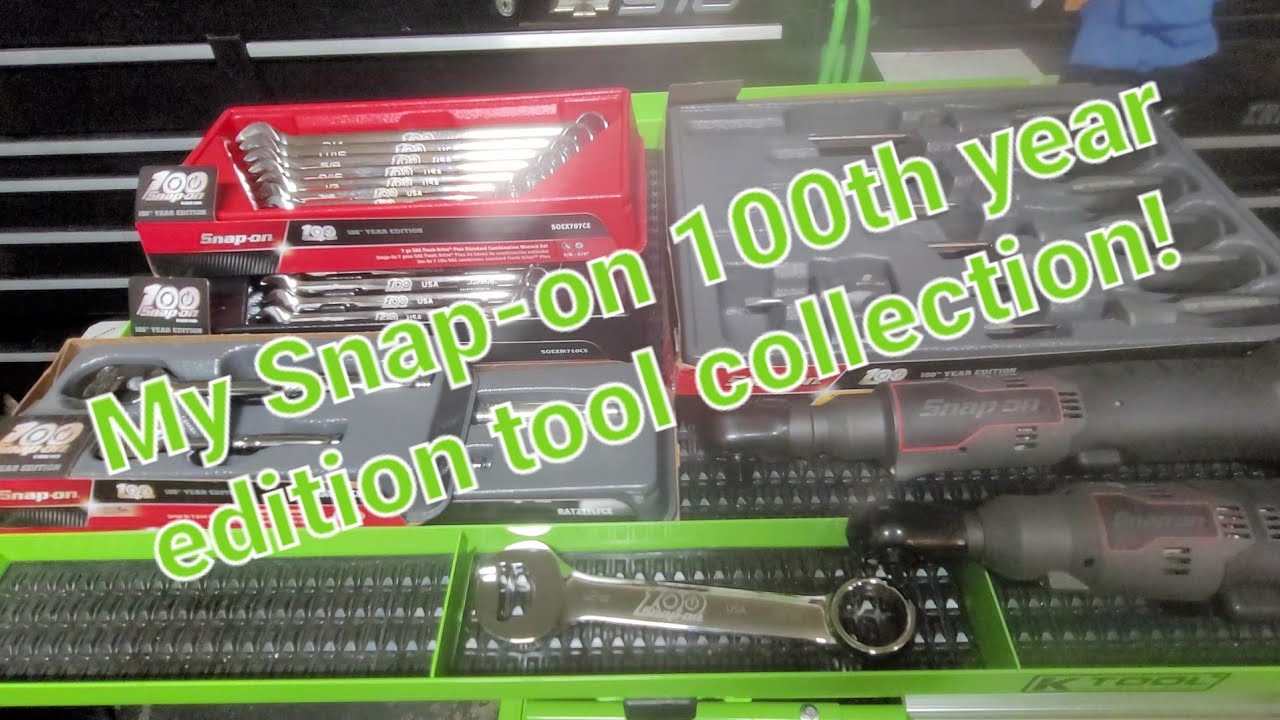 My Snap-on 100th anniversary edition tool collection!!!