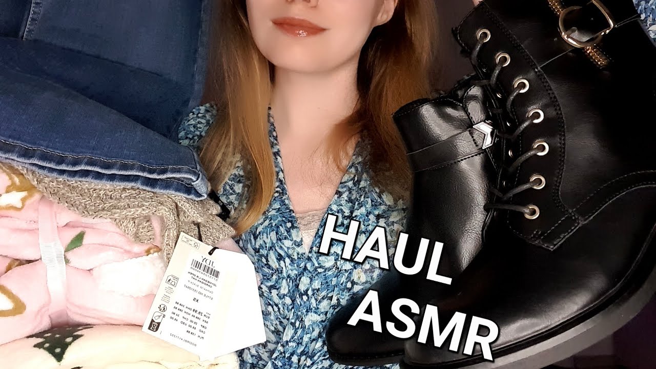 ASMR HAUL [H&M, ACTION, GIFI...]