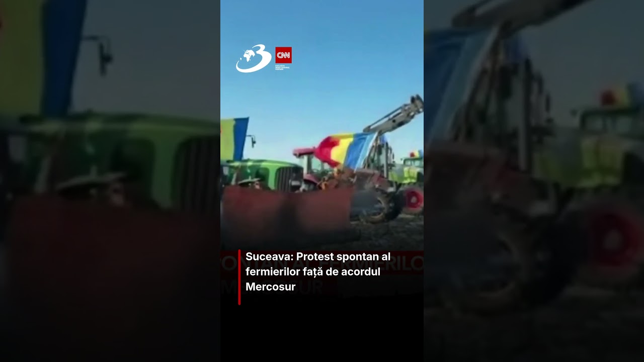 Suceava: Protest spontan al fermierilor față de acordul Mercosur