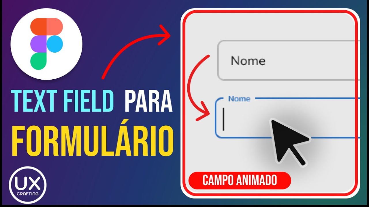 Como criar um INPUT FIELD para seu FORMULÁRIO no Figma