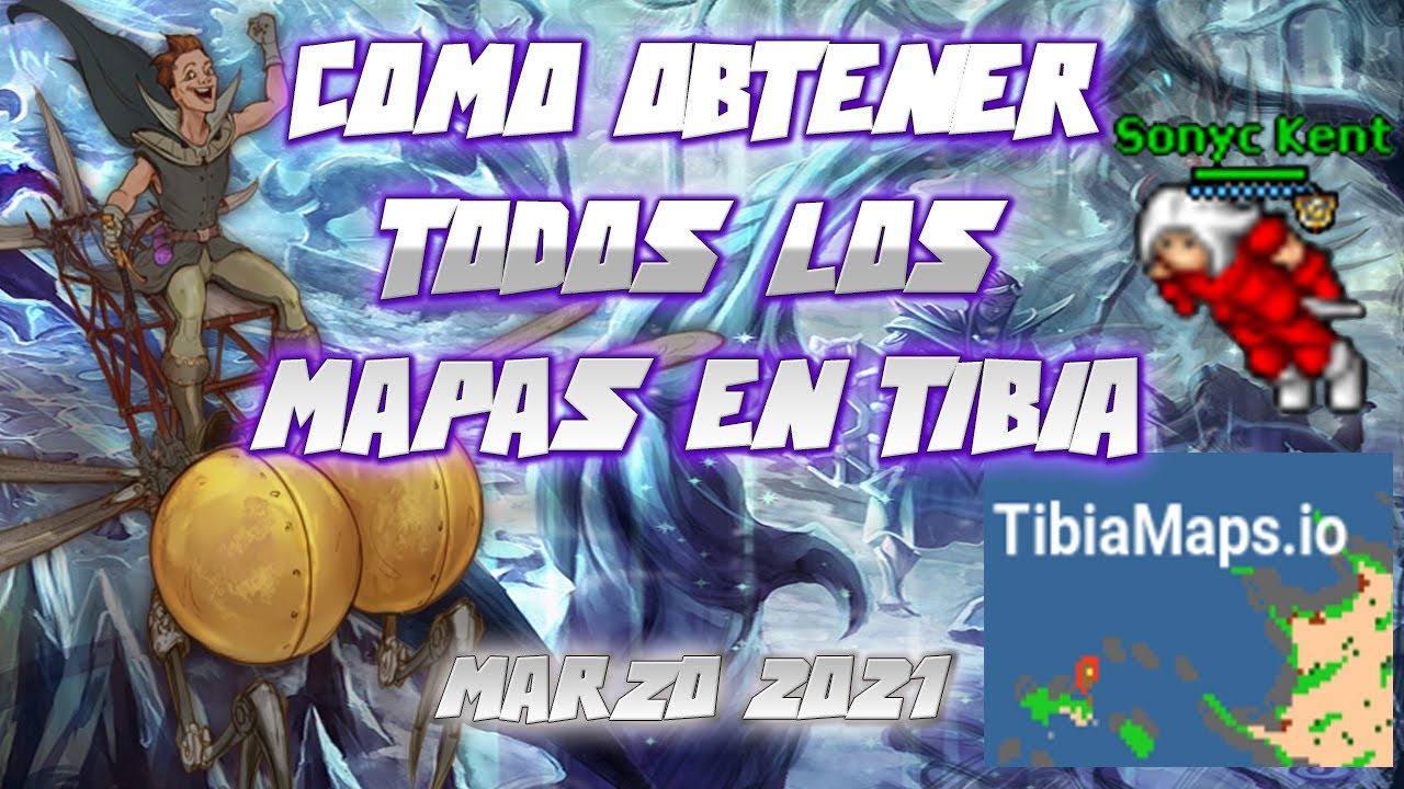 Tibia en Español | Descarga todo los mapas de Tibia | Instalar todos los mapas de tibia |