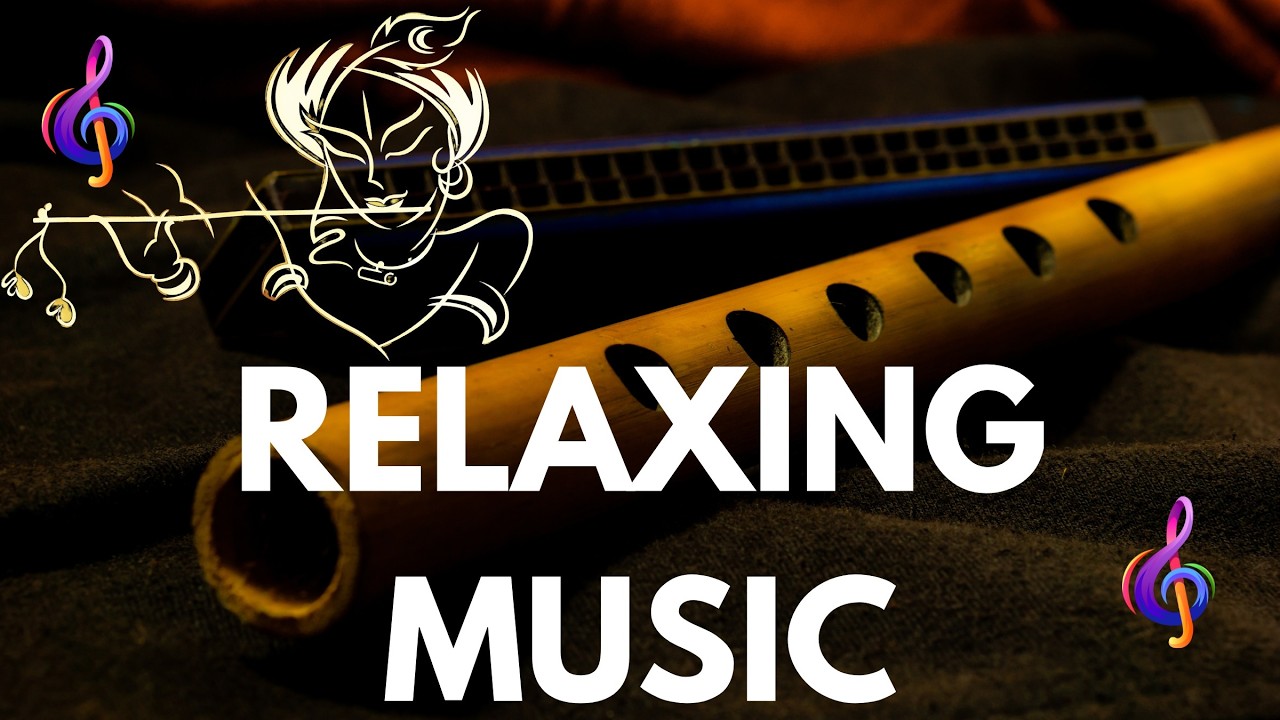 Relaxing Flute Music | Peaceful Instrumental Meditation Music | Stress Relief & Deep Sleep