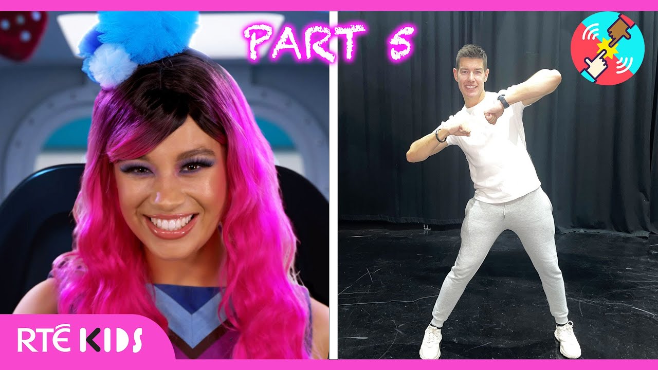 #SayHi Dance Tutorial with Ryan - PART 5 | Dynamite: Full Routine | @RT&Eacute; Kids