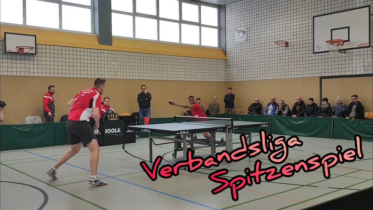 Verbandsliga Spitzenspiel - TTV Falken Rheinkamp vs TUSEM Essen - Ben Graner vs Hamidou Sow