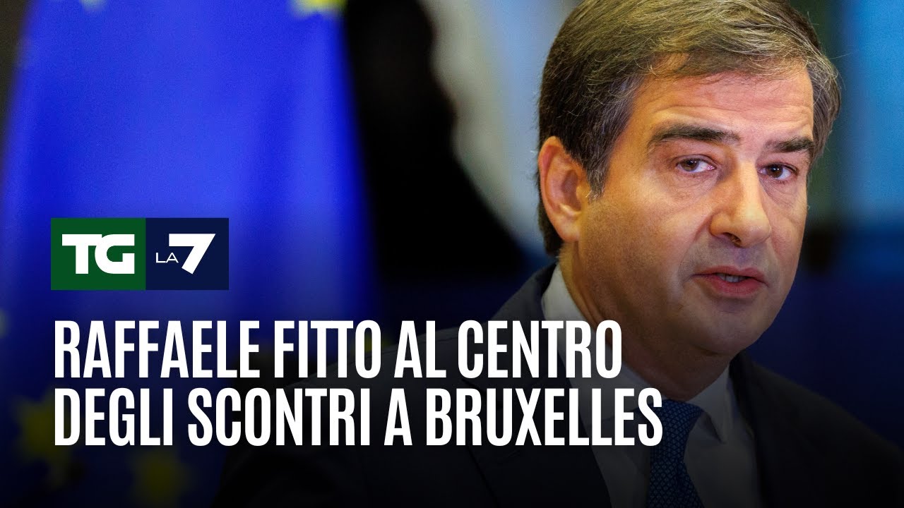 Raffaele Fitto al centro degli scontri a Bruxelles